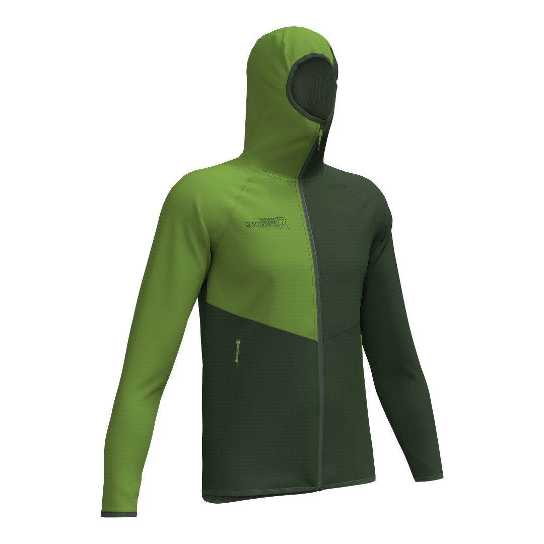 RE.ALBATROSS HOODIE FZ MAN FLEECE