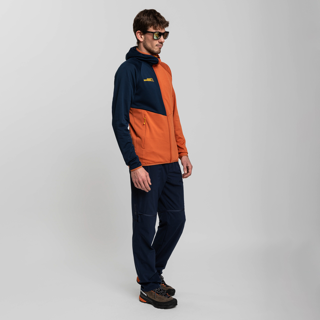 RE.ALBATROSS HOODIE FZ MAN FLEECE