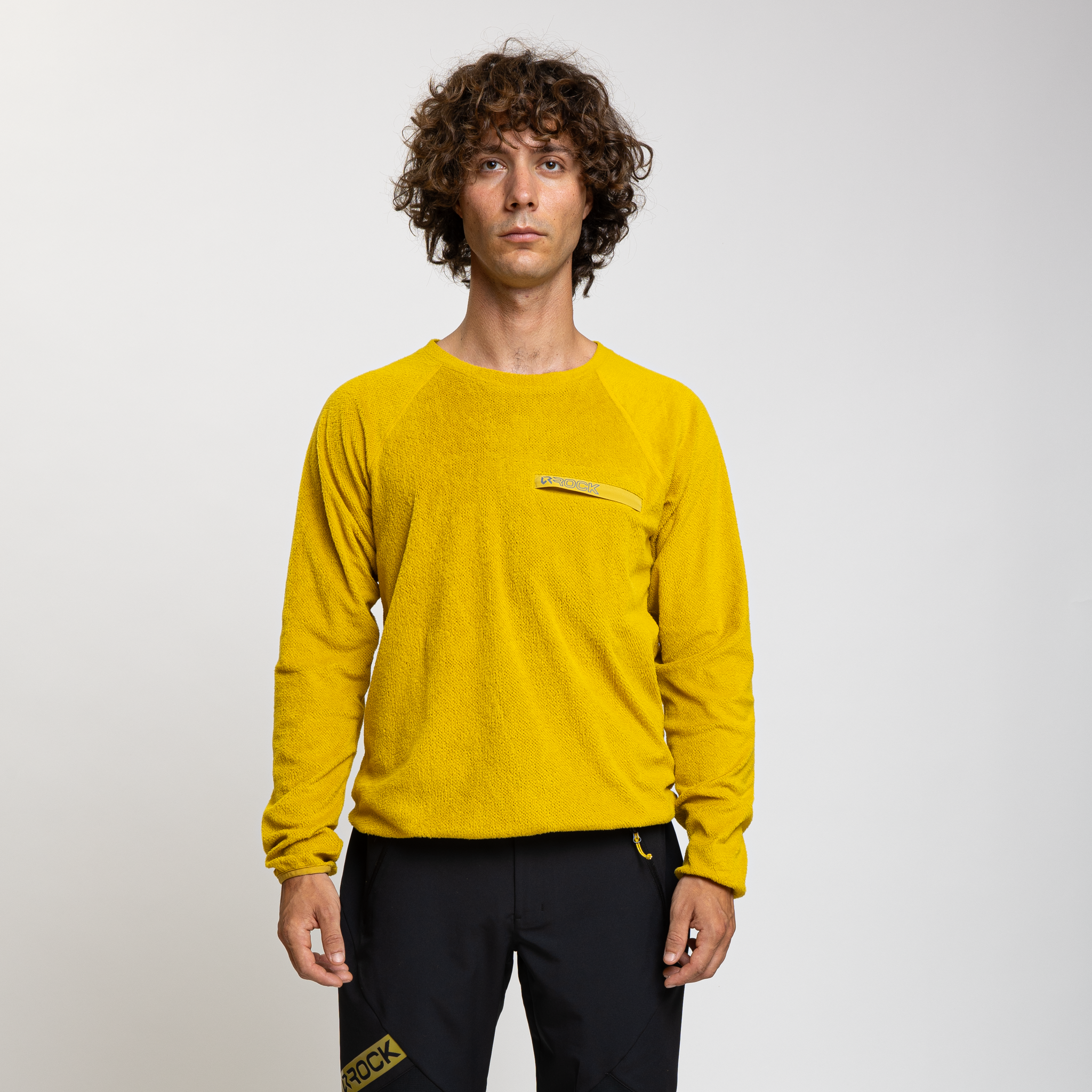 Fleece tecnico uomo BASKERVILLE CREW NECK