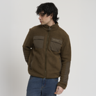 FLINT MOCK NECK MAN FLEECE