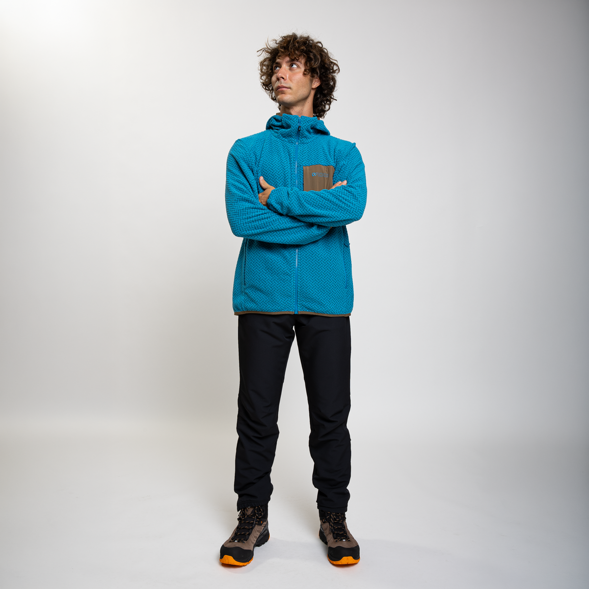 Felpa tecnica uomo NIGHT CREST