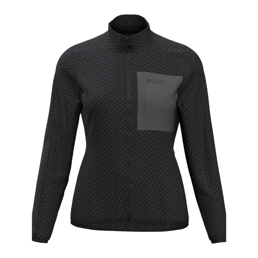 Fleece tecnico donna NIGHT CREST MOCK NECK