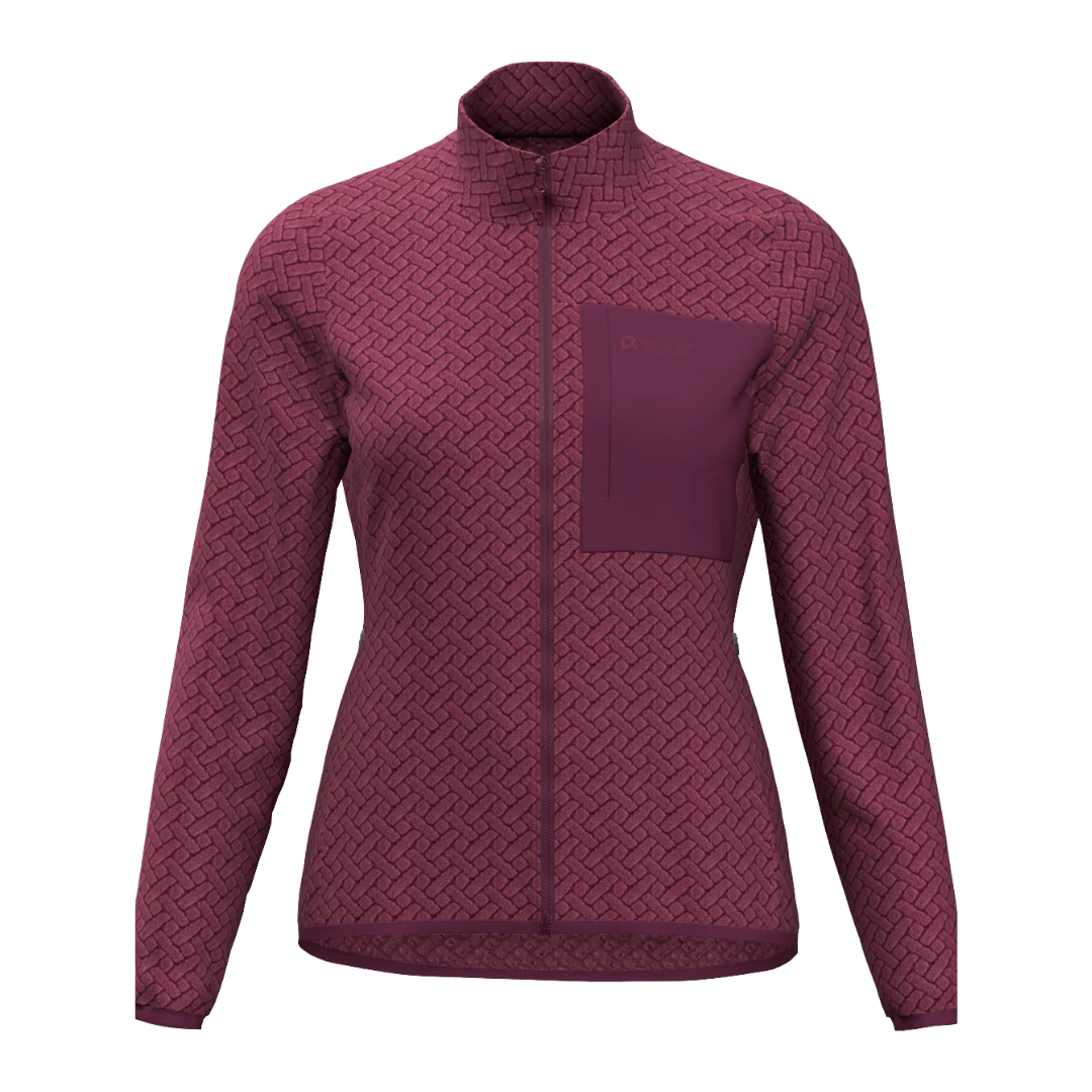 Fleece tecnico donna NIGHT CREST MOCK NECK