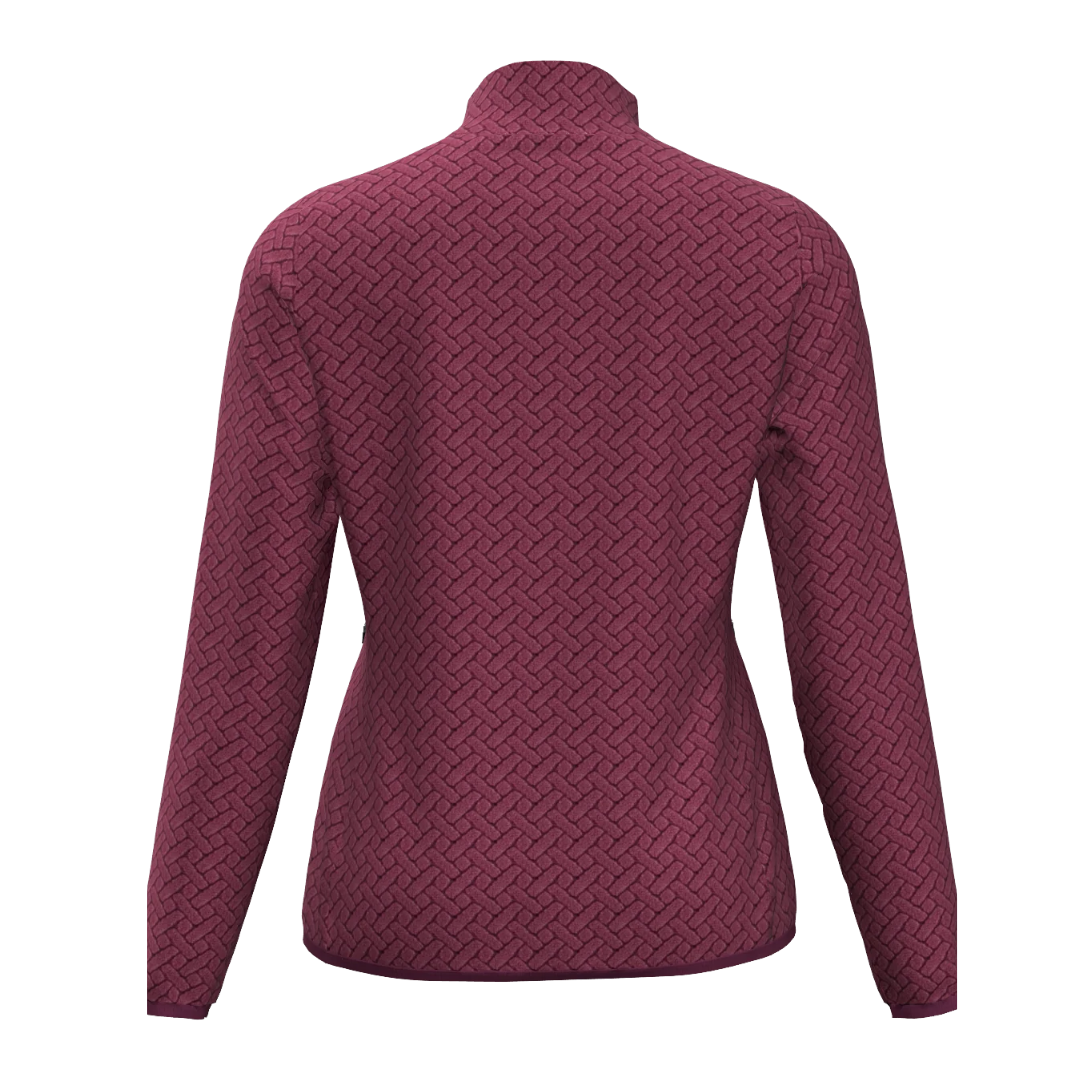 Fleece tecnico donna NIGHT CREST MOCK NECK