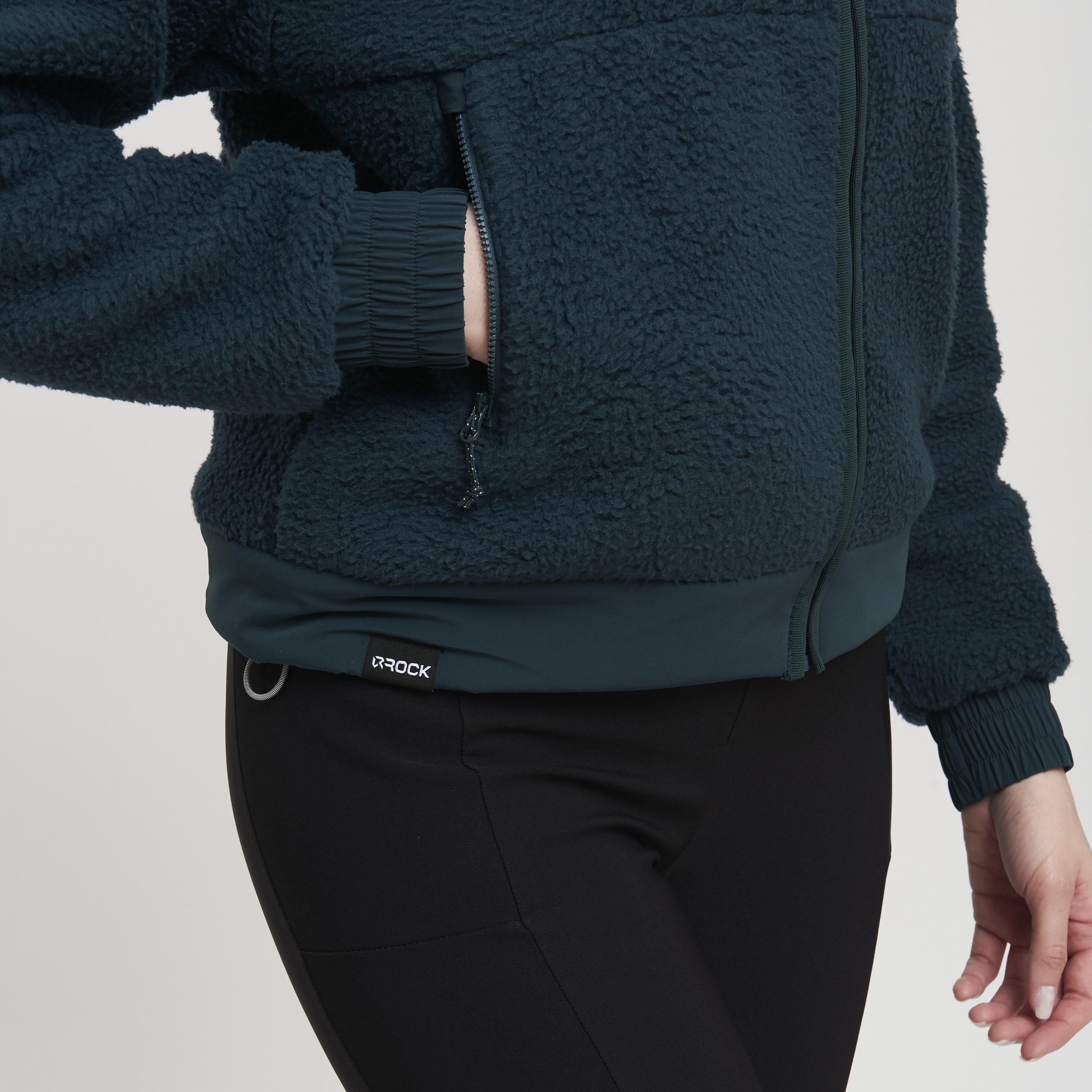 FLINT MOCK NECK WOMAN FLEECE