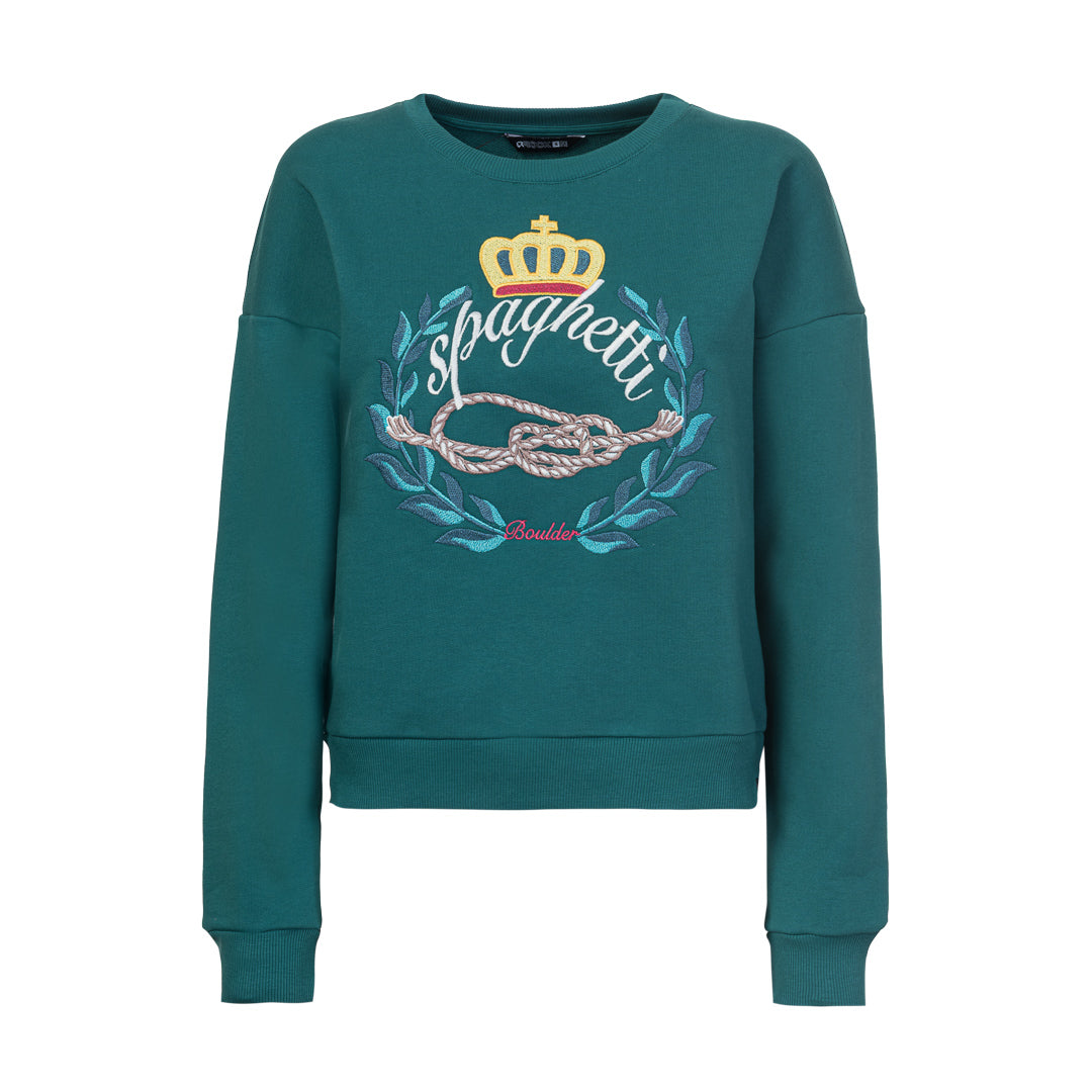 Spaghetti boulder Felpa donna PABLO'S