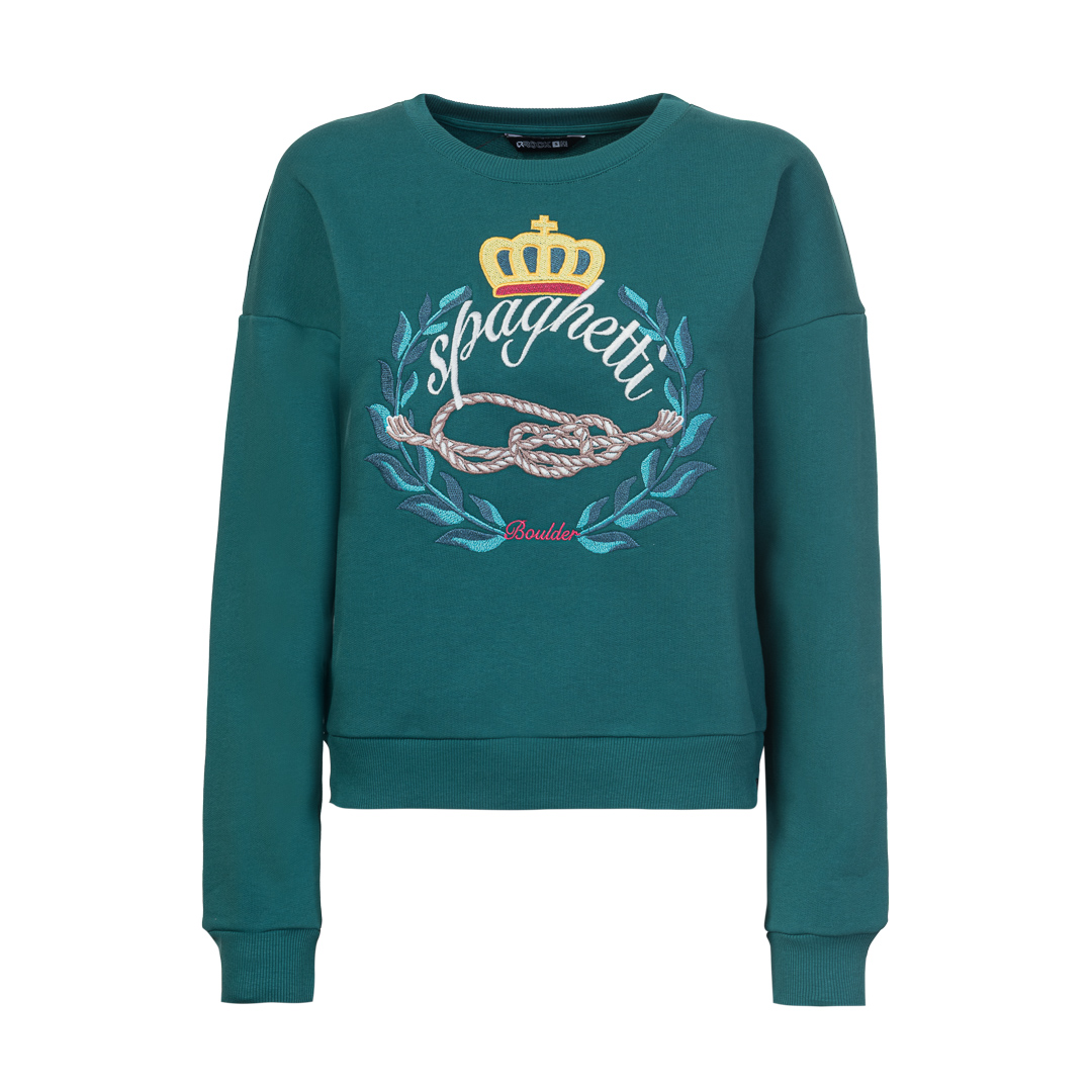 Spaghetti boulder Felpa donna PABLO'S