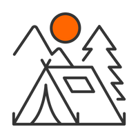 Icona per il tema Campeggio